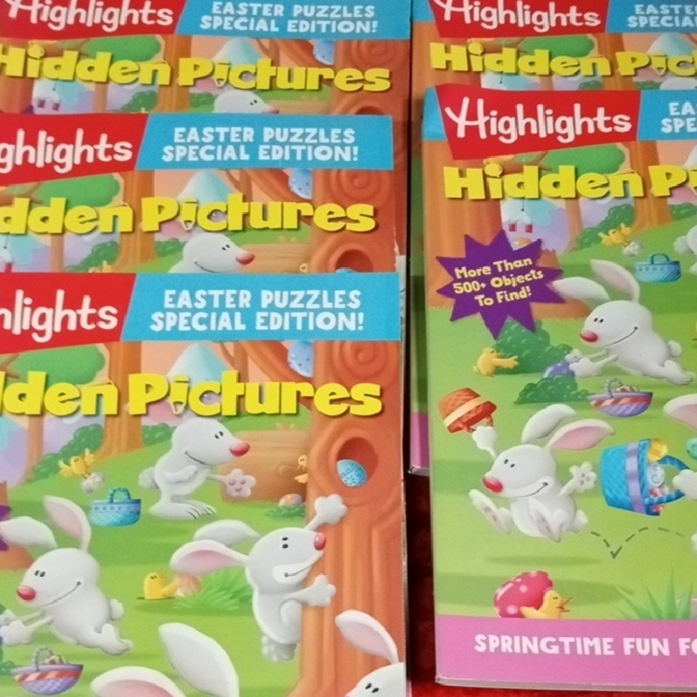 Highlights Hidden Pictures Easter Puzzles
